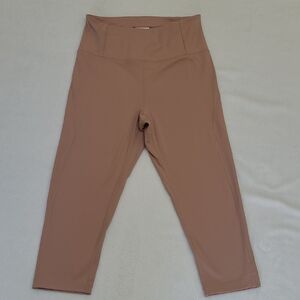 Girlfriend Collective Tan Capris